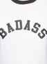 Detail View - Click To Enlarge - 73404 - 'Badass' slogan print cotton T-shirt