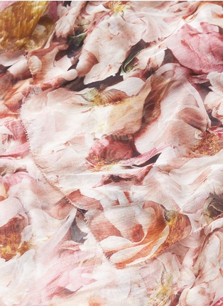 Detail View - Click To Enlarge - FALIERO SARTI - 'Florinella' floral print modal-silk scarf