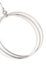 Detail View - Click To Enlarge - PHILIPPE AUDIBERT - 'Hoops' silver plated earrings
