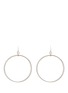 Main View - Click To Enlarge - PHILIPPE AUDIBERT - 'Hoops' silver plated earrings