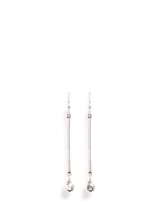 Main View - Click To Enlarge - PHILIPPE AUDIBERT - 'Brenna' linear bar bead drop earrings