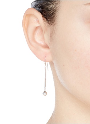 Figure View - Click To Enlarge - PHILIPPE AUDIBERT - 'Brenna' linear bar bead drop earrings
