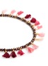 Detail View - Click To Enlarge - SHASHI - 'Jaime' tassel beaded bracelet