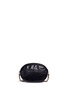 Detail View - Click To Enlarge - VINTAGE CHANEL - CC logo leather tassel oval bag