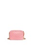 Back View - Click To Enlarge - VINTAGE CHANEL - Quilted leather tassel chain bag