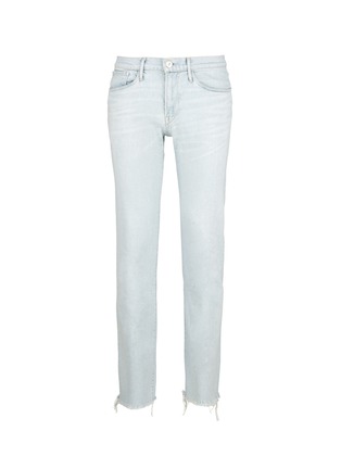 Main View - Click To Enlarge - 3X1 - 'M5' frayed cuff skinny jeans