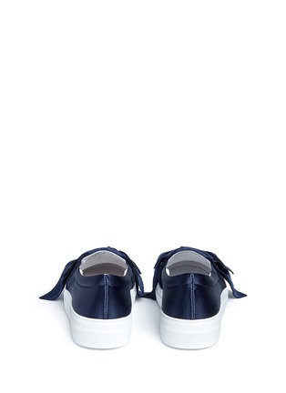 Back View - Click To Enlarge - JOSHUA SANDERS - Tiered ruffle slip-on sneakers