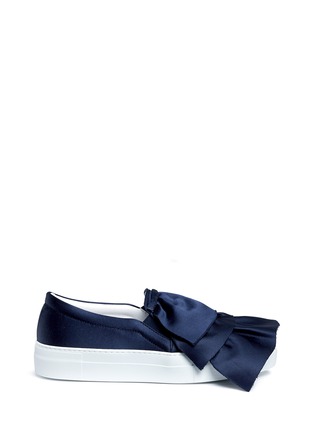 Main View - Click To Enlarge - JOSHUA SANDERS - Tiered ruffle slip-on sneakers