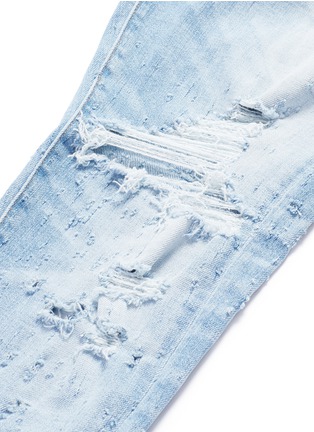 Detail View - Click To Enlarge - AMIRI - 'Shotgun' ripped skinny jeans
