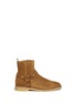 Main View - Click To Enlarge - SAINT LAURENT - 'Nevada 20' harness strap suede boots