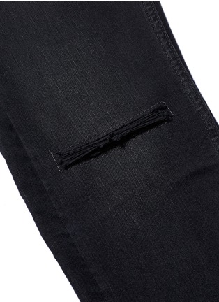 Detail View - Click To Enlarge - DENHAM - 'Bolt' Candiani selvedge skinny jeans