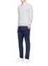 Figure View - Click To Enlarge - DENHAM - 'Tokyo' paint spot carrot jeans
