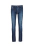 Main View - Click To Enlarge - DENHAM - 'Razor' slim fit crystal wash selvedge jeans