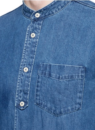 Detail View - Click To Enlarge - DENHAM - 'Store' cotton denim shirt