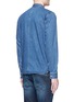 Back View - Click To Enlarge - DENHAM - 'Store' cotton denim shirt