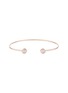 Main View - Click To Enlarge - OFÉE - Pop' diamond 18k rose gold bangle