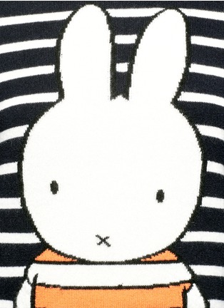 Detail View - Click To Enlarge - CHINTI & PARKER - x Miffy 'Miffy Stripe' cashmere sweater
