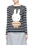 Main View - Click To Enlarge - CHINTI & PARKER - x Miffy 'Miffy Stripe' cashmere sweater