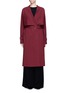 Main View - Click To Enlarge - ROSETTA GETTY - Virgin wool twill belted trench coat