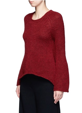 Front View - Click To Enlarge - ROSETTA GETTY - Alpaca blend sweater
