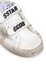 Detail View - Click To Enlarge - BONPOINT - x Golden Goose 'Tennis' star patch leather toddler sneakers