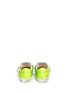 Back View - Click To Enlarge - BONPOINT - x Golden Goose 'Tennis' neon leather kids sneakers