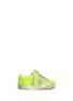 Main View - Click To Enlarge - BONPOINT - x Golden Goose 'Tennis' neon leather toddler sneakers