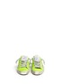 Figure View - Click To Enlarge - BONPOINT - x Golden Goose 'Tennis' neon leather toddler sneakers