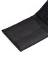 Detail View - Click To Enlarge - - - Designer appliqué leather bifold wallet