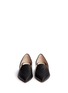 Front View - Click To Enlarge - NICHOLAS KIRKWOOD - 'Casati' faux pearl heel leather skimmer loafers