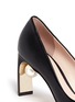 Detail View - Click To Enlarge - NICHOLAS KIRKWOOD - 'Maeva' faux pearl heel leather pumps