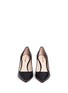 Front View - Click To Enlarge - NICHOLAS KIRKWOOD - 'Maeva' faux pearl heel leather pumps