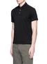 Front View - Click To Enlarge - SCOTCH & SODA - Garment dyed piqué polo shirt