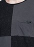 Detail View - Click To Enlarge - SCOTCH & SODA - 'Lot 22' checkboard slub jersey T-shirt