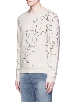 Front View - Click To Enlarge - SCOTCH & SODA - Embroidered sweatshirt