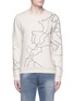 Main View - Click To Enlarge - SCOTCH & SODA - Embroidered sweatshirt