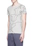 Front View - Click To Enlarge - SCOTCH & SODA - Embroidered T-shirt