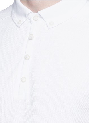 Detail View - Click To Enlarge - SCOTCH & SODA - 'Home Alone' cotton piqué polo shirt