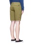 Back View - Click To Enlarge - SCOTCH & SODA - Garment dyed cotton shorts