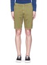 Main View - Click To Enlarge - SCOTCH & SODA - Garment dyed cotton shorts