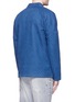 Back View - Click To Enlarge - SCOTCH & SODA - Interlock stitch cotton sherwani jacket