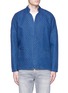 Main View - Click To Enlarge - SCOTCH & SODA - Interlock stitch cotton sherwani jacket