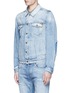Front View - Click To Enlarge - SCOTCH & SODA - Denim trucker jacket