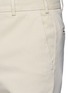 Detail View - Click To Enlarge - ARMANI COLLEZIONI - Regular fit cotton chinos