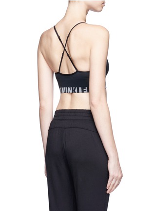 Back View - Click To Enlarge - CALVIN KLEIN PERFORMANCE - Convertible strap jersey bralette