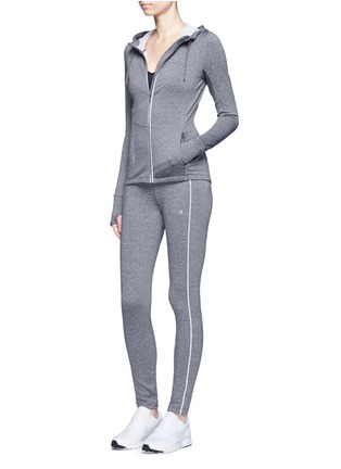Figure View - Click To Enlarge - CALVIN KLEIN PERFORMANCE - Slim fit French terry sweatpants