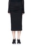 Main View - Click To Enlarge - JAMES PERSE - Shirred cotton jersey tube skirt
