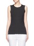 Main View - Click To Enlarge - JAMES PERSE - Linen-cotton tomboy tank top