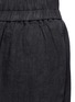 Detail View - Click To Enlarge - JAMES PERSE - Short linen culottes