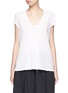 Main View - Click To Enlarge - JAMES PERSE - V-neck cotton jersey T-shirt